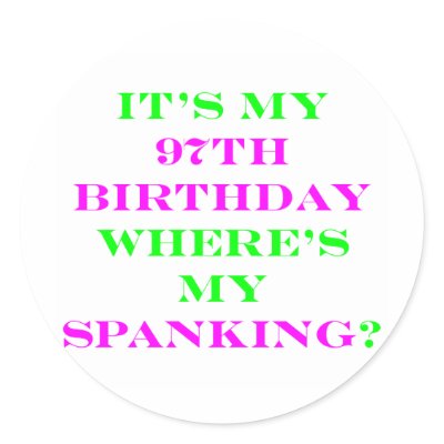 97 Where's my spanking? by oddballbirthdays16