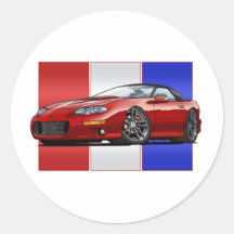 98-02 Camaro SS Sticker