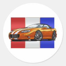 98-02 Camaro SS Sticker