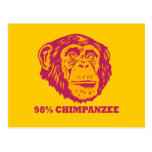98% Chimpanzee Postcards