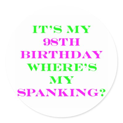 98 Where's my spanking? by oddballbirthdays16
