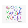 98 Year Olds Rock ! Post Cards