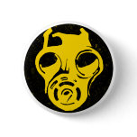 999 Gas Mask Design Pin