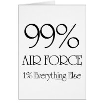 99% Air Force Card