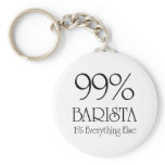 99% Barista Keychain