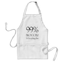 99% Blogger Apron