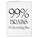 99% Brains cards