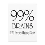 99% Brains postcards