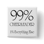 99% Cheerleader Pins
