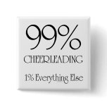 99% Cheerleading Buttons