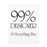 99% Designer Postcards