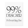 99% Designer Postcards