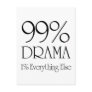 99% Drama Postcard