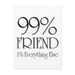 99% Friend Postcards