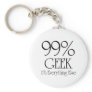 99% Geek Key Chains