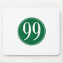 #99 Green Circle Mouse Pad
