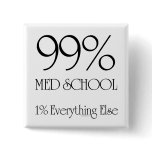 99% Med School Button