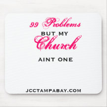 99 Problems mouse pad