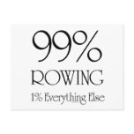 99% Rowing Postcard