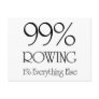 99% Rowing Postcard