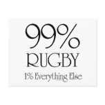 99% Rugby Postcard