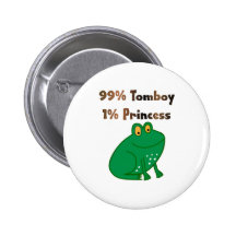 99% Tomboy and 1% Princess Pins