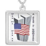 9-11 10th Anniversary Remembrance Personalized Necklace