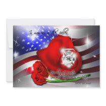 9/11 memorial Invitation