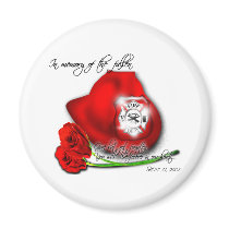 9/11 memorial Magnet