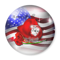 9/11 memorial Magnet
