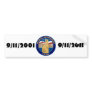 9/11 Memorial Symbol Bumper Sticker