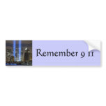 9 11 Never Forget, Always Remember Bumper Stickers