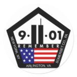 9 11 Never Forget, Always Remember Sticker