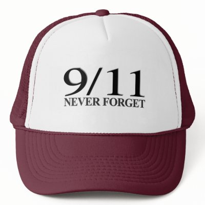 9/11 Never Forget Hat by worldsfair