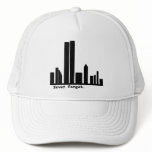 9-11 Never Forget NY Skyline Tshirts, Buttons Trucker Hat