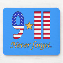 9-11 Never Forget Products Mousemat