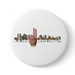 9/11  Skyline Memorial Symbol Button