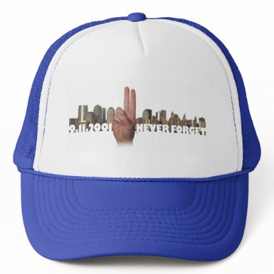 9/11  Skyline Memorial Symbol Hat by NineElevenMemorial