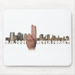 9/11  Skyline Memorial Symbol Mouse Pad