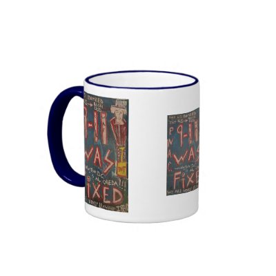 9-11 Was Fixed (Blue) Coffee Mug by nocklist