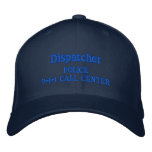9-1-1 CALL CENTER POLICE DEPT. EMBROIDERED BASEBALL CAP