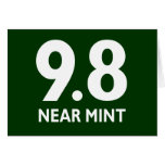 9.8 NEAR MINT CARDS