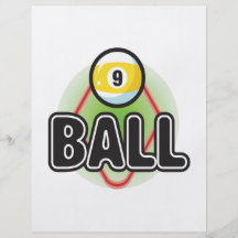 9 Ball 2 Personalized Flyer