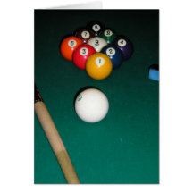9 Ball Greeting Cards