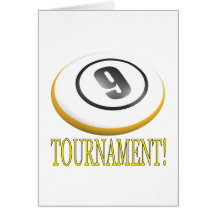 9 Ball Tournament Card