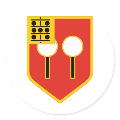 9 Field Artillery Regiment Round Sticker by peter_pan03