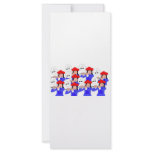 9 Pipers Piping Rack Card Design
