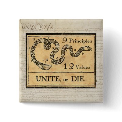 9 Principles,12 Values, 912 Project Button by forbes1954