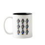 9 Robots Coloured Mug