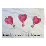 9 Teachers Make A Difference Greeting Cards